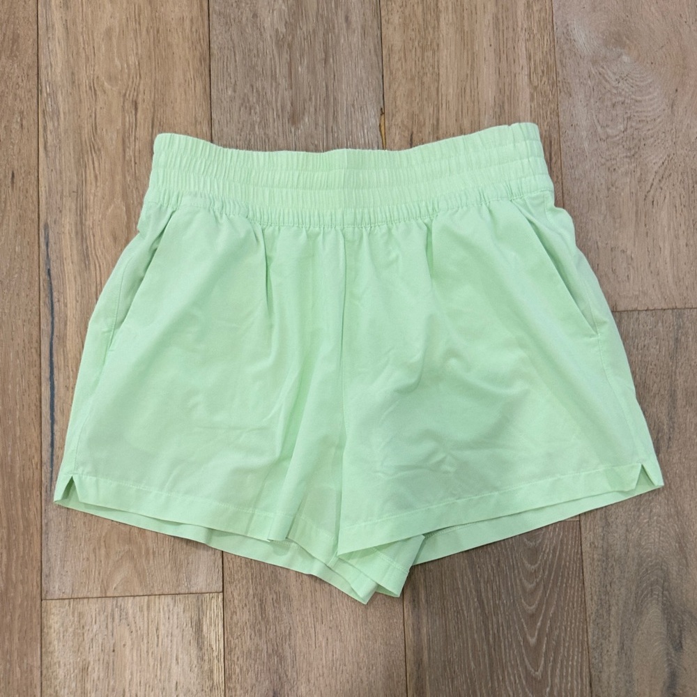 Athleta Light Green Women's Athletic Shorts